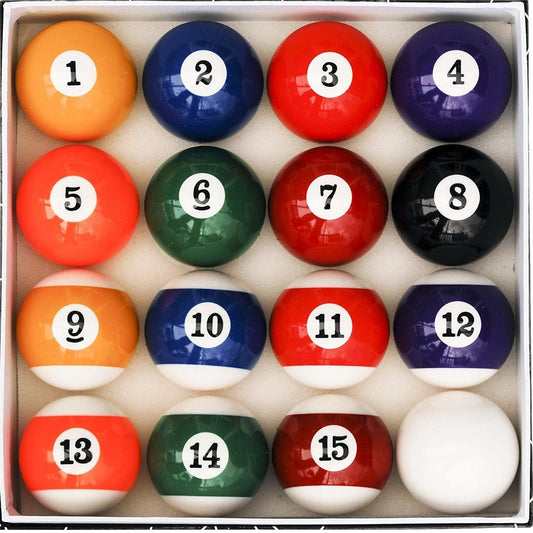 JUEGO DE BOLAS POOL 16 UNI 2 1/4 " B1