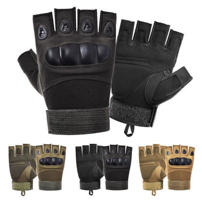 GUANTES CORTOS PROTECTOR MODELO MILITAR