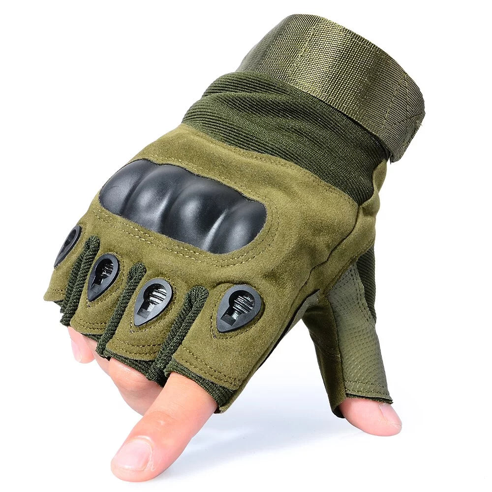 GUANTES CORTOS PROTECTOR MODELO MILITAR