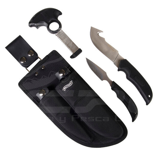 JUEGO DE CUCHILLOS WALTHER HUNTER KNIFE